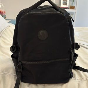 Lululemon New Crew Black Backpack 22L